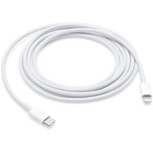 CABLE APPLE MW2R3AM/A USB-C A LIGHTNING, 2 M DE LONGITUD, CARGA RÁPIDA Y TRANSFERENCIA DE DATOS, COMPATIBLE CON IPHONE, IPAD Y DISPOSITIVOS LIGHTNING