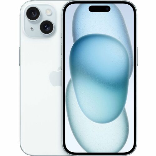 SMARTPHONE APPLE IPHONE 15 A3090 128GB 5G PANTALLA OLED 6.1 PULGADAS 6GB RAM IOS 17 CAMARA 48MP AZUL