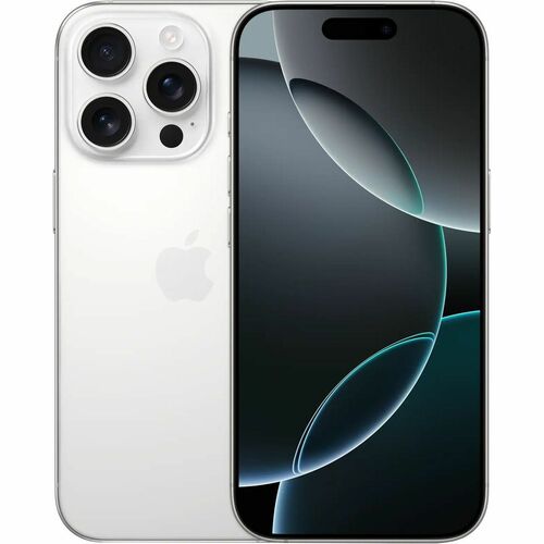 SMARTPHONE APPLE IPHONE 16 PRO A3293 128GB 5G PANTALLA OLED 6 3 2622X1206 8GB RAM TITANIO BLANCO CAMARA TRIPLE 48MP