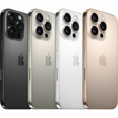 SMARTPHONE APPLE IPHONE 16 PRO MAX 256GB 5G PANTALLA OLED 6.9 8GB RAM TITANIO NEGRO CÁMARA TRIPLE 48MP APPLE A18 PRO 3NM