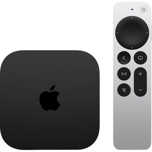 REPRODUCTOR DE STREAMING APPLE APPLE TV 4K 64GB HDR10 HDR10 PLUS HLG DOLBY ATMOS WIFI HDMI USB NEGRO