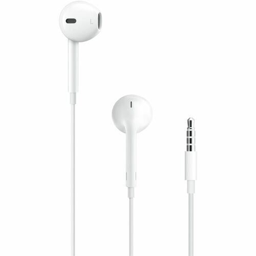EARPODS APPLE MWU53AM/A CON CONECTOR DE 3.5 MM, SONIDO ESTÉREO CLARO, MICRÓFONO INTEGRADO Y CONTROL DE VOLUMEN, COMPATIBLES CON IPHONE, IPAD Y DISPOSITIVOS CON JACK