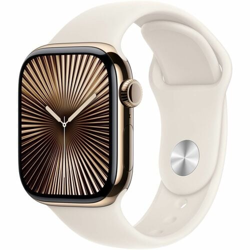 APPLE AJUSTABLE CORREA PARA RELOJ - PEQUEŃO (S)/MEDIANO (M) - ENCASTE ADJUNTO - STARLIGHT - FLUOELASTÓMERO