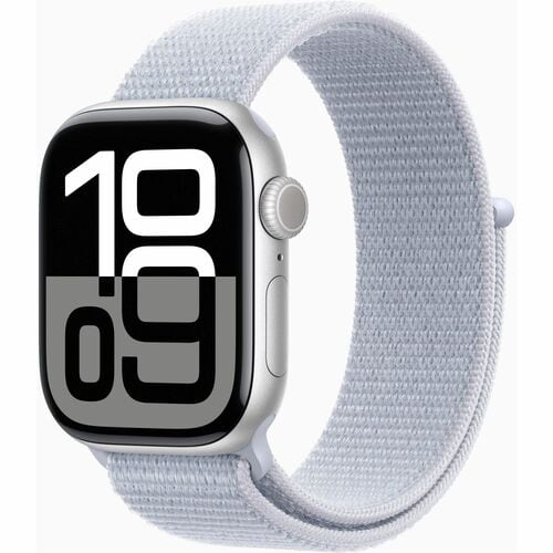 SMART WATCH APPLE WATCH SERIES 10 42MM ALUMINIO PLATA PULSÓMETRO OXÍMETRO TEMPERATURA ALTÍMETRO 64GB OLED LAN DOBLE NÚCLEO