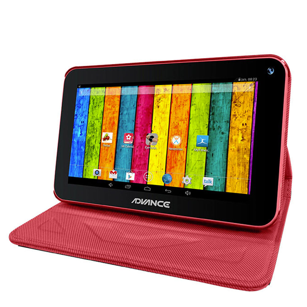 FUNDA PARA TABLET ADVANCE TH5447, 7", CORAL.