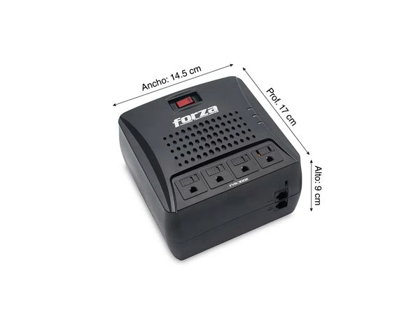 REGULADOR AUTOMÁTICO DE VOLTAJE FVR-3002 – 3000VA/1500W, 4 SALIDAS AC, RJ45, 220V, PROTECCIÓN PROFESIONAL PARA EQUIPOS
