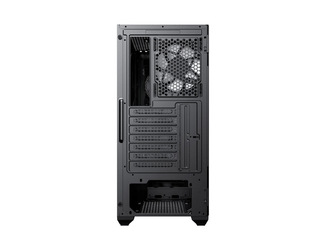 CASE ATX, BRUFEN C1, Case sin Fuente, 1xUSB 2.0, 2xUSB3.0, Audio HD, Banda ARGB, 1x12CM LED ARGB COOLER, 1x14CM Overclocking COOLER, VT lateral, Medidas: 436 x 210 x 461mm, 2x3.5HDD+ 2X2.5SDD interno