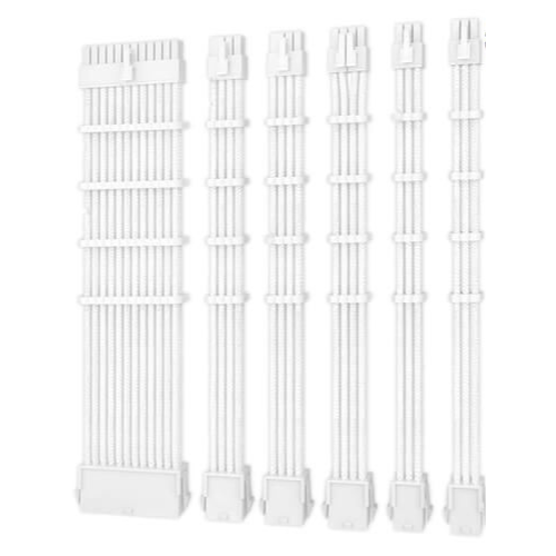 KIT DE EXTENSIÓN CON MANGAS PARA PSU ANTEC SCW30-102 BLANCO 0-761345-99945-8 DURABLE Y ESTÉTICO