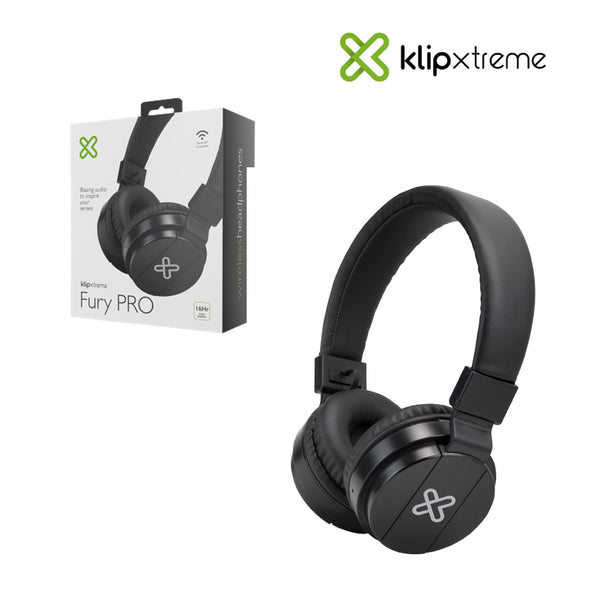 MICRÓFONO CON AUDÍFONO KLIP XTREME KWH-001BK – INALÁMBRICO, BLUETOOTH, ESTÉREO, NEGRO
