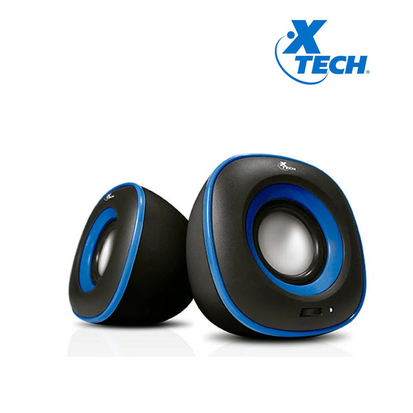 XTECH - ALTAVOCES - 2.0 CANALES - 6 W CON CABLE XTS-115BL
