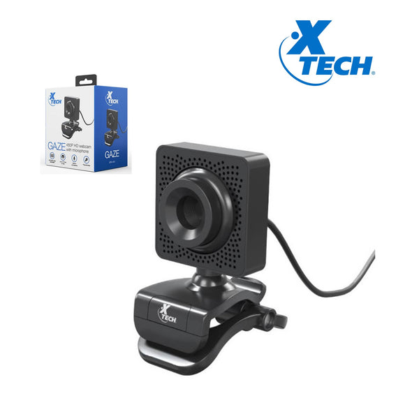 XTECH - XTW-480 - WEB CAMERA - USB - 640X480P - MICRÓFONO INTEGRADO