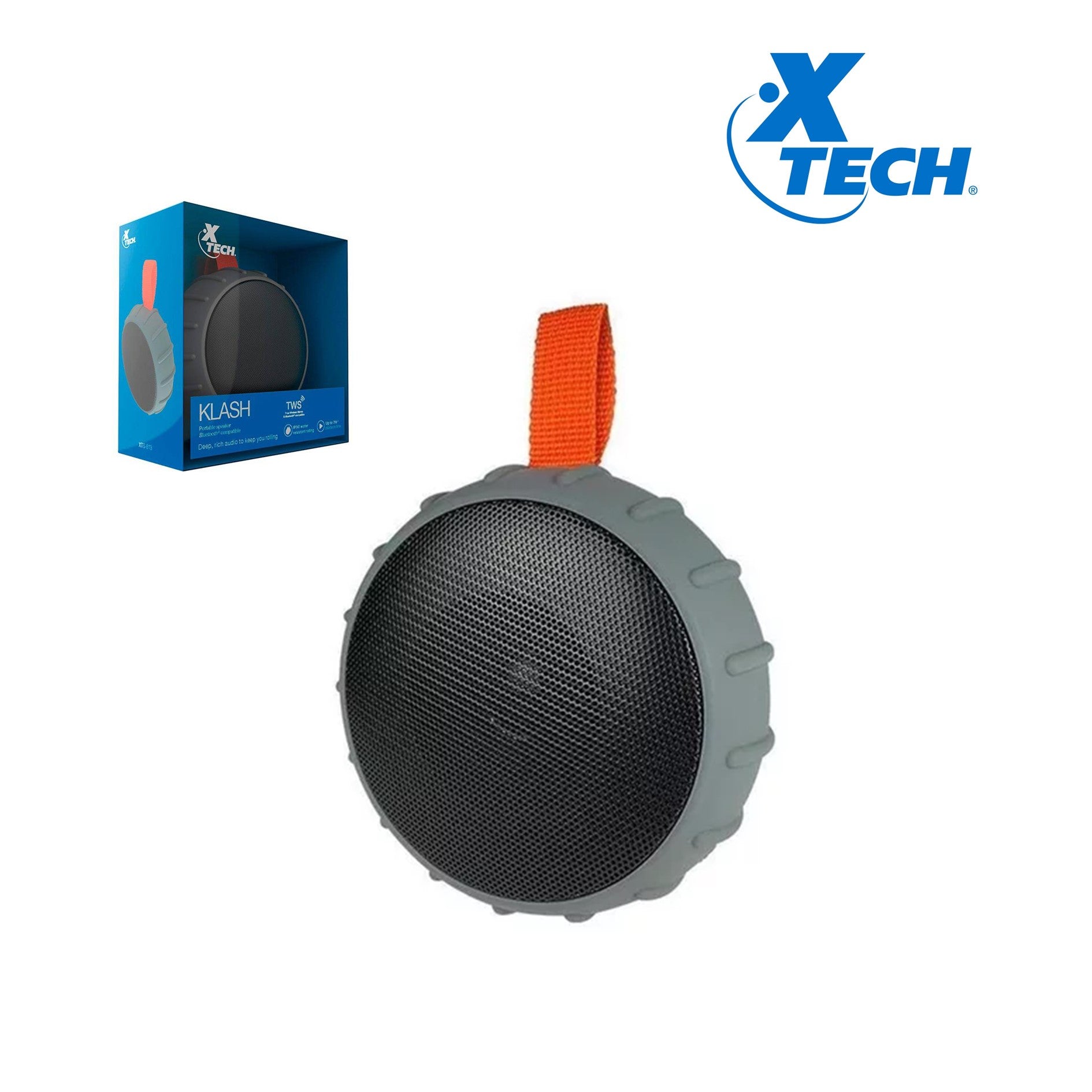 XTECH XTS-613 – PARLANTES ESTÉREO • COLOR NEGRO CON DETALLES GRISES • SONIDO CLARO Y COMPACTO • DISEÑO MODERNO PARA ESCRITORIO U OFICINA