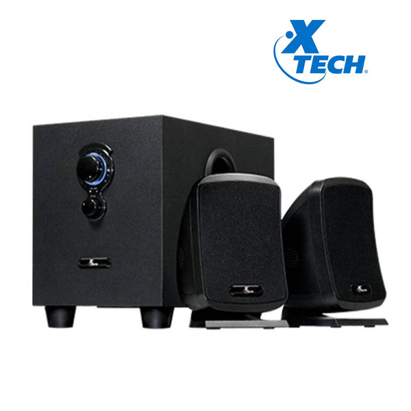 XTECH AUGURY SISTEMA DE PARLANTES DE 2.1 CANALES, 10W, NEGRO, (XTS-420)