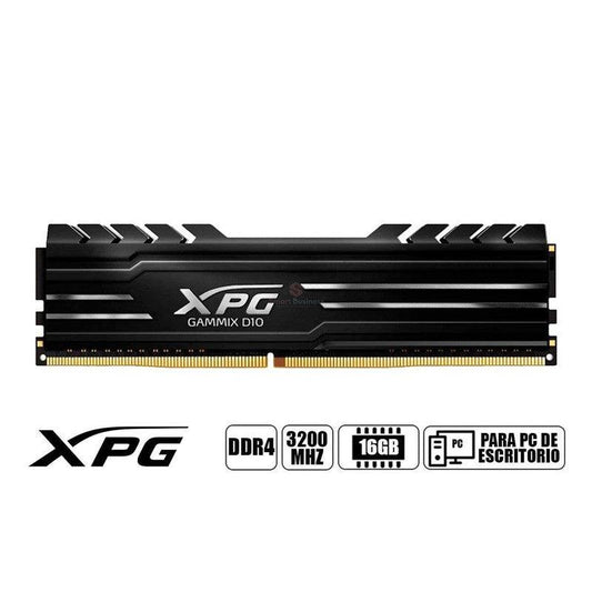 DDR4 XPG GAMMIX D35 16GB 3200MHZ BLACK AX4U320016G16A-SBKD35 - AX4U320016G16A-SBKD35
