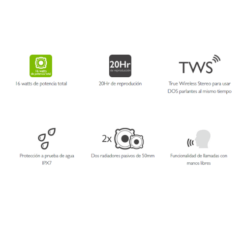 KLIP XTREME BOCINA PORTÁTIL TITANPRO, BLUETOOTH, ALÁMBRICO/INALÁMBRICO, MICROUSB, 16W, ROJO - RESISTENTE AL AGUA