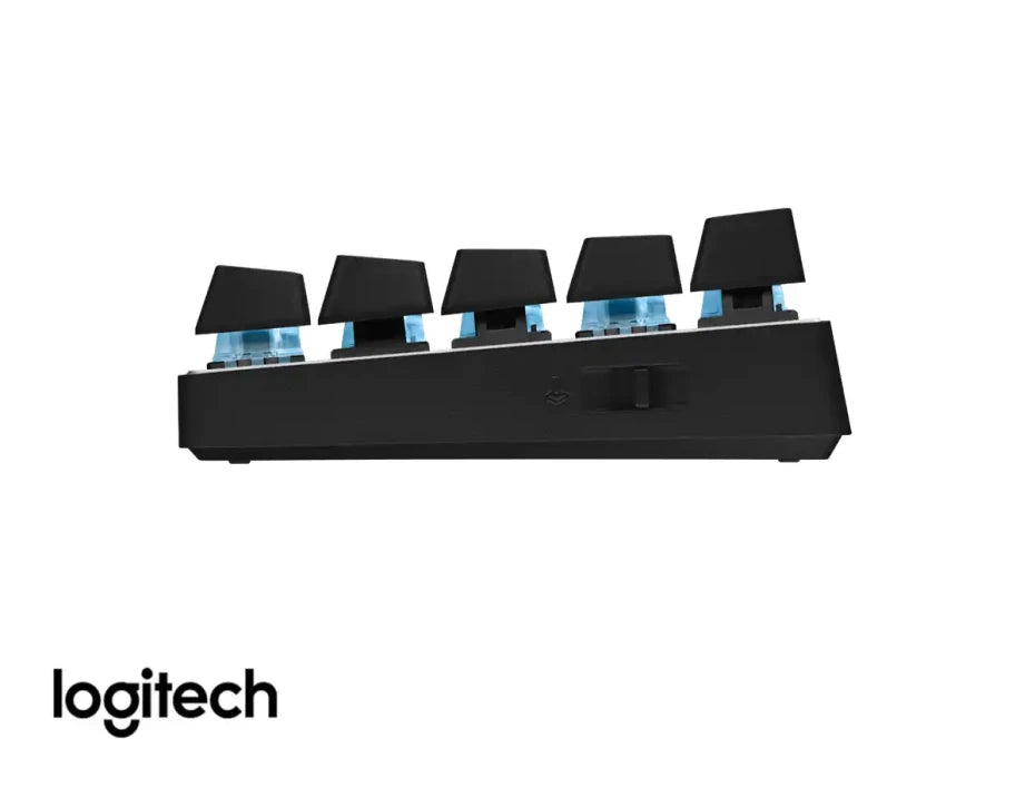 TECLADO GAMER LOGITECH PRO X 60 LED RGB 60%, TECLADO MECÁNICO, LOGITECH GX BROWN, INALÁMBRICO, USB/RF INALÁMBRICO/BLUETOOTH, NEGRO, INGLÉS