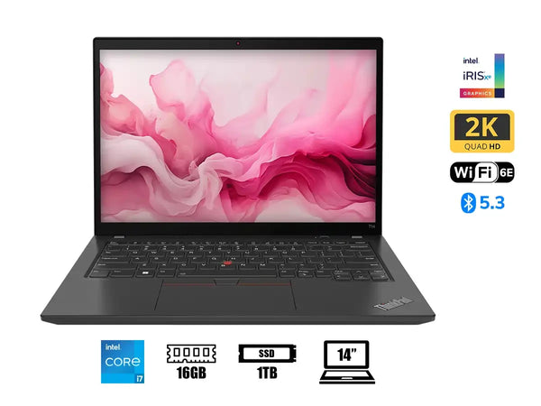 LAPTOP LENOVO THINKPAD T14 GEN 4 INTEL CORE I7 1355U RAM 16GB DISCO 1TB SSD 14" FHD WINDOWS 11