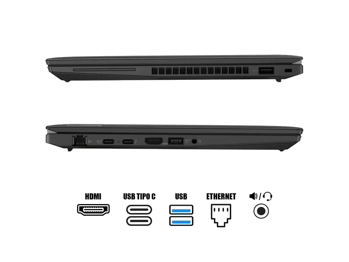 LAPTOP LENOVO THINKPAD T14 GEN 4 INTEL CORE I7 1355U RAM 16GB DISCO 1TB SSD 14" FHD WINDOWS 11