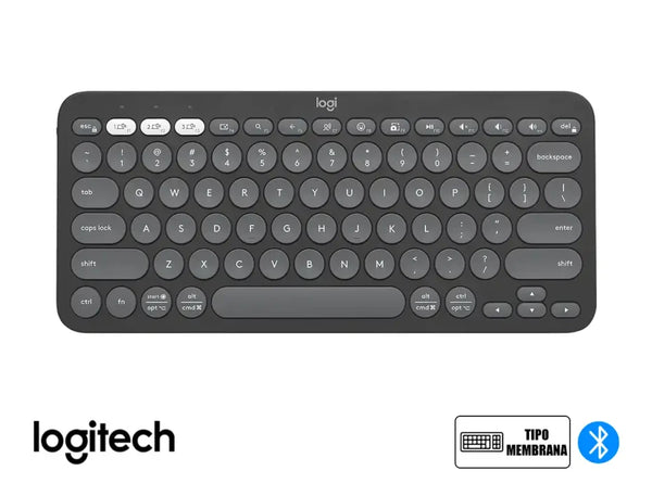 LOGITECH 920-011783 – TECLADO INALÁMBRICO CONEXIÓN CONFIABLE DISEÑO ERGONÓMICO Y SILENCIOSO IDEAL PARA OFICINA Y HOGAR