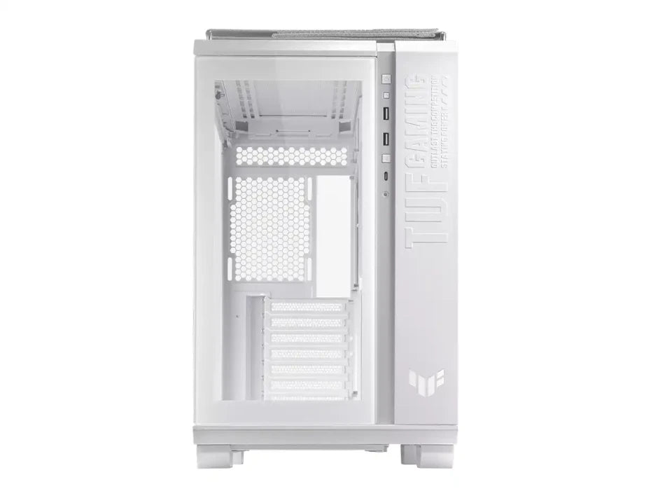 CASE ASUS TUF GAMING GT502, MID-TOWER ATX, BLANCO, PANEL DE VIDRIO TEMPLADO