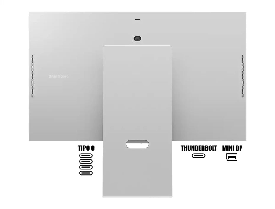 SAMSUNG MONITOR S90PC LS27C900PANXZA-1 27" LCD LED 5K UHD, CONECTIVIDAD USB Y WLAN, GARANTÍA 36 MESES CARRY-IN – ALTA RESOLUCIÓN Y DETALLE PROFESIONAL