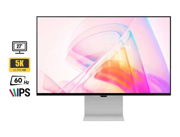 SAMSUNG MONITOR S90PC LS27C900PANXZA-1 27" LCD LED 5K UHD, CONECTIVIDAD USB Y WLAN, GARANTÍA 36 MESES CARRY-IN – ALTA RESOLUCIÓN Y DETALLE PROFESIONAL