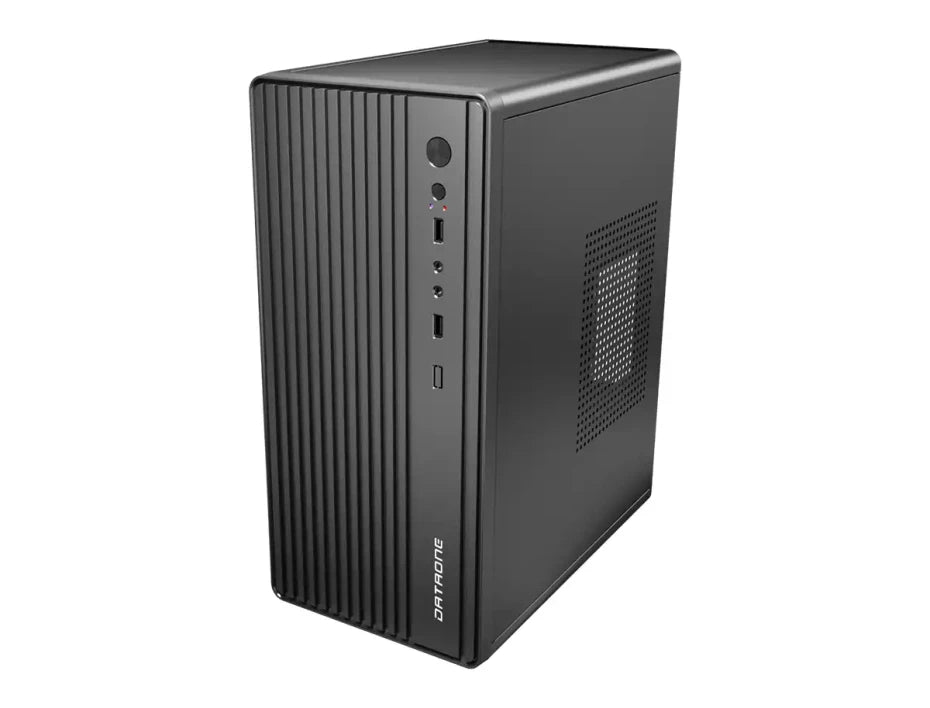 CASE MATX OMEGA T25, FUENTE 600W, 2xUSB 2.0, Audio HD, Micrófono, Medidas: 270 x 165 x 345mm, 3x3.5HDD, 2x2.5SDD interno