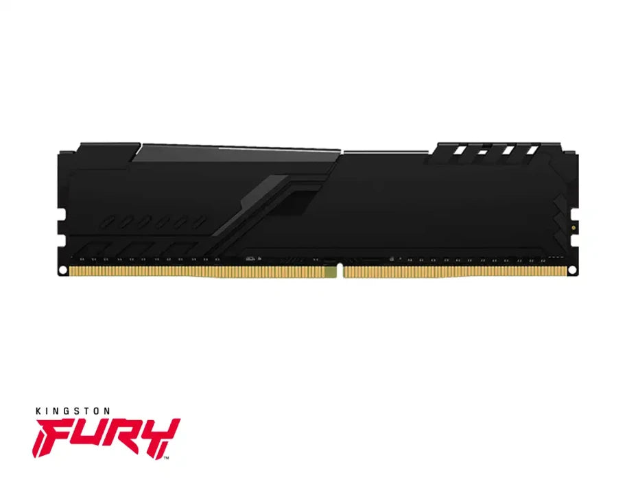 Memoria RAM Kingston FURY Beast 16GB (1x16GB) DDR4 3200MHz, CL16, UDIMM para PC de escritorio