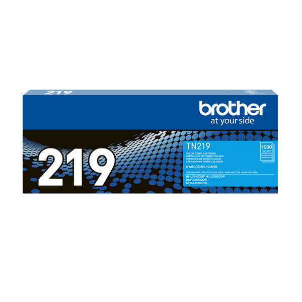 TONER BROTHER TN219C CYAN(L3560, L3760,L3280)1200 PAG.