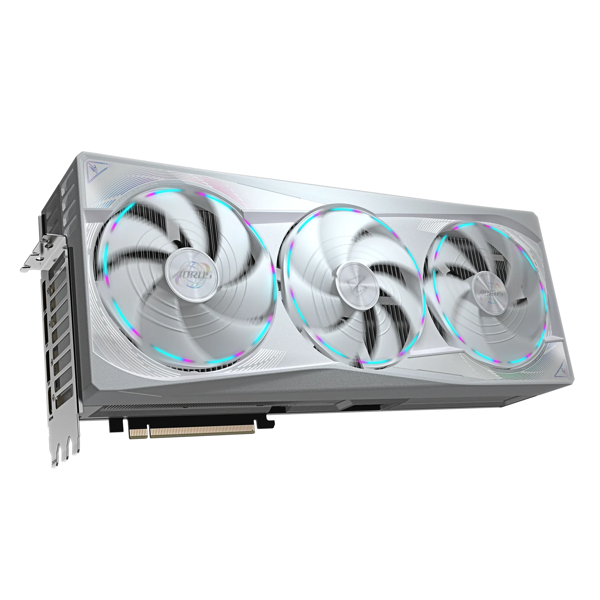 TARJETA DE VIDEO GIGABYTE AORUS GEFORCE RTX 5090 MASTER ICE 32GB GDDR7, PCIE 5.0, HDMI 2.1, COLOR BLANCO