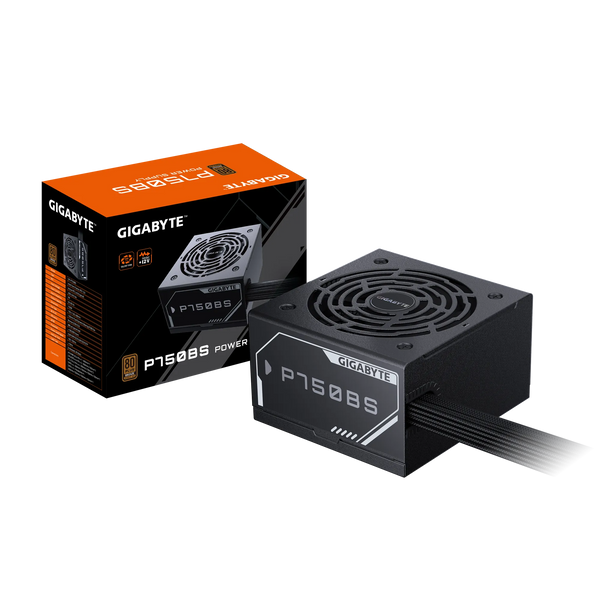 FUENTE DE ALIMENTACIÓN GIGABYTE GP-P750BS 750W ATX CERTIFICACIÓN 80 PLUS BRONZE TENSIÓN 100V-240V