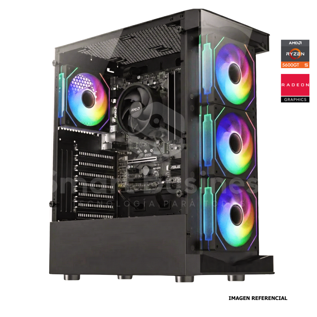 CPU Ryzen 5 5600GT · B550M K · 16GB (2×8GB) DDR4 3200 · SSD M2 512GB