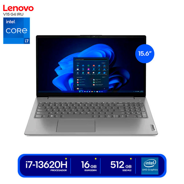 NOTEBOOK LENOVO V15 G4 IRU, 15.6" FHD TN, CORE I7-13620H 2.4/4.9GHZ, 16GB DDR4-3200MHZ