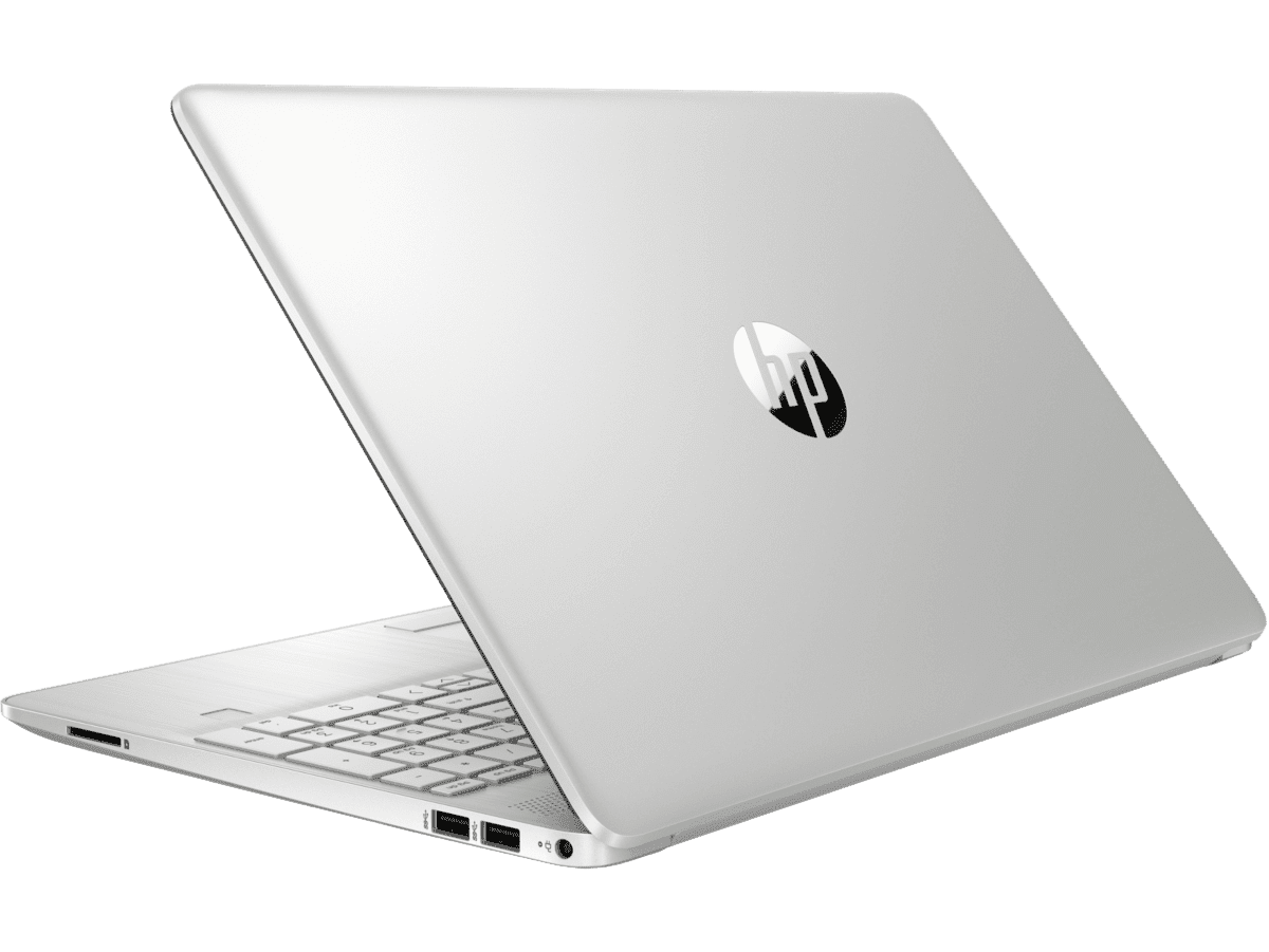 HP 15‑dw1073la 2A4S2LA – Notebook 15.6″ HD BrightView, Intel Core i7‑10510U, 8 GB DDR4, SSD 256 GB NVMe, Intel UHD Graphics, Windows 11 Home, Wi‑Fi, BT 4.2, plateado, microbordes, teclado numérico