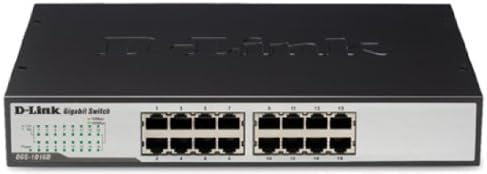 SWITCHES & HUBS D-LINK 16-PORT 10/1001000MBPS UNMANAG