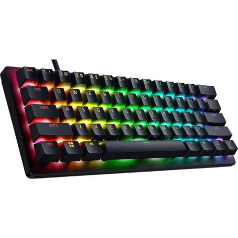 Teclado Razer Huntsman V3 Pro Mini 60 por ciento color negro distribución US