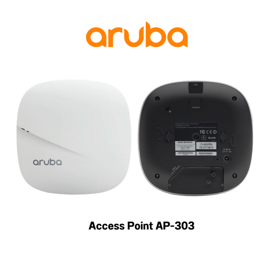 ACCESS POINT ARUBA JZ320A DUAL BAND 1300 MBPS 4X4 MU-MIMO 5.0/6.0 DBI GIGABIT ETHERNET