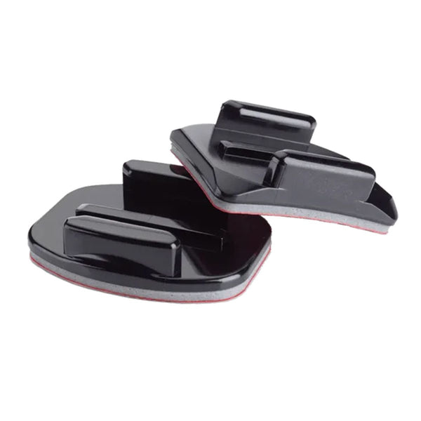 GOPRO AACFT-001 – SET DE 6 SOPORTES ADHESIVOS, 3 CURVOS + 3 PLANOS, RESISTENCIA INDUSTRIAL PARA MONTAJE SEGURO EN SUPERFICIES