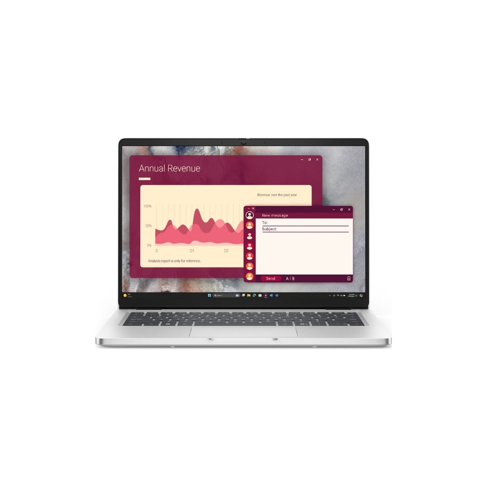 DELL PRO 14 PC14250 Y5C5C – LAPTOP 14” FHD+ (1920×1200) IPS, INTEL CORE ULTRA 5-235U, 16 GB RAM, 512 GB SSD, WINDOWS 11 PRO – IDEAL PARA TRABAJO PROFESIONAL