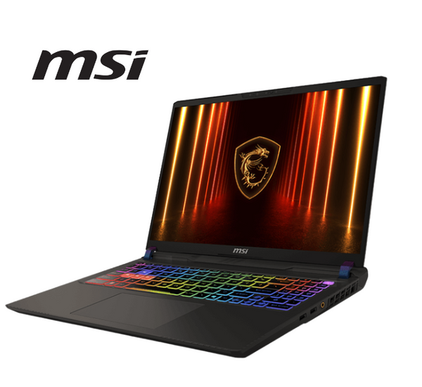 MSI VECTOR 16 HX AI A2XWIG - INTEL CU 9 275HX - RAM 16GB DDR5 - 1TB SSD - NVIDIA RTX5080 16GB - WIN11 - IPS - 16IN QHD - GRAY - GARANTIA 2YEARS CARRY IN