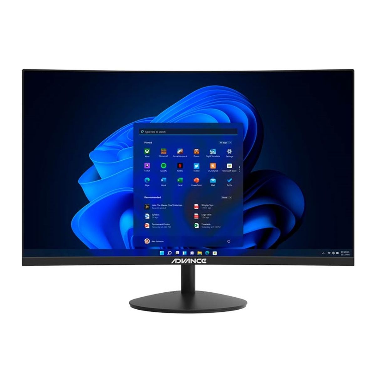 MONITOR CURVO ADVANCE ADV-2751S, 27" VA FHD CURVO, HDMI, DP