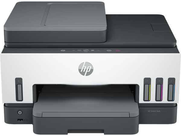 HP Smart Tank 790 Impresora multifunción a color (4 en 1 )- 4800 x 1200 dpi Impresión - 23/22 ppm, dúplex automático, Wi-Fi, Ethernet, USB, AirPrint, escáner 1200 dpi, fax color