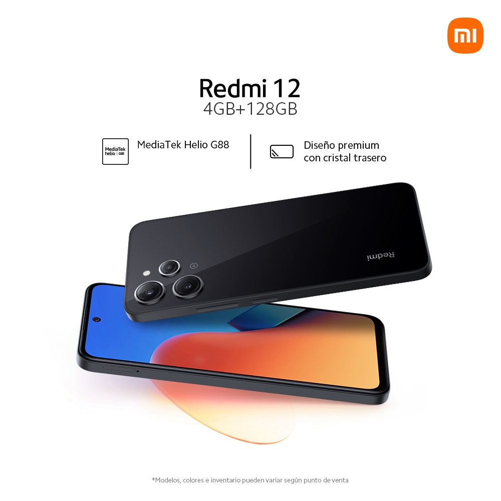 XIAOMI REDMI 12 - SMARTPHONE - ANDROID 128 GB MIDNIGHT BLACK TOUCH US