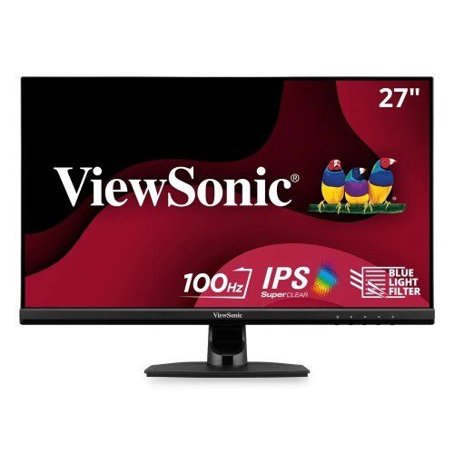MONITOR 27" VA2714-H – FULL HD 1080P IPS CONECTIVIDAD HDMI Y VGA COLORES PRECISOS Y AMPLIOS ÁNGULOS DE VISIÓN IDEAL PARA OFICINA Y ENTRETENIMIENTO