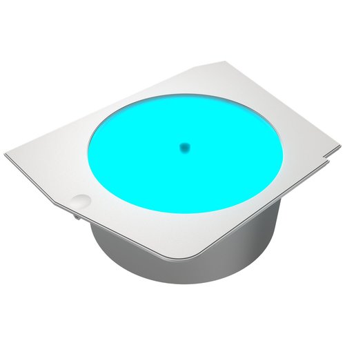 COUGAR FV270 – PLATAFORMA GIRATORIA LUMINOSA • COLOR BLANCO • BASE RESISTENTE CON ILUMINACIÓN LED • DISEÑO MODERNO PARA EXHIBICIÓN Y SOPORTE