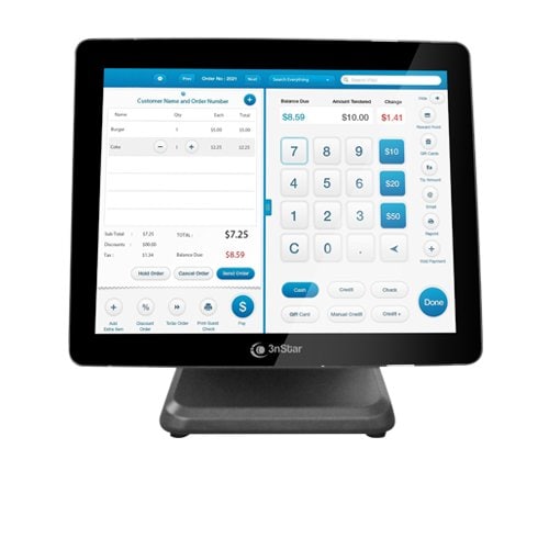 3NSTAR POS PTE0120 – ALL-IN-ONE J6412 8GB RAM 240GB SSD WINDOWS 11 COMPUTADOR DE PUNTO DE VENTA COMPACTO Y EFICIENTE