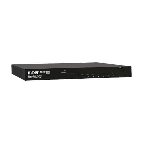 EATON TRIPP LITE SERIES B042-008 CONMUTADOR KVM - 8 COMPUTADOR(ES) - 2048 X 1536 - 1U - MONTABLE EN BASTIDOR
