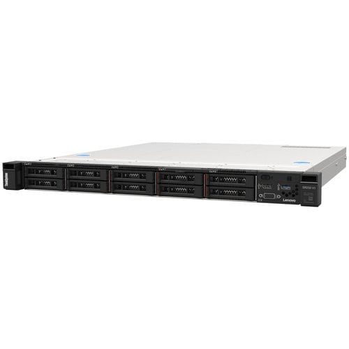 SERVIDOR LENOVO THINKSYSTEM SR250 V3, INTEL XEON E-2468, 16GB DDR5, 2.5", NVME/SATA, RACK (1U) - NO SISTEMA OPERATIVO INSTALADO