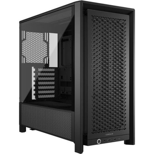 CASE CORSAIR 4000D AIRFLOW • MID-TOWER ATX • ALTO RENDIMIENTO • PANEL FRONTAL OPTIMIZADO • COLOR NEGRO • PN CC-9011290-WW