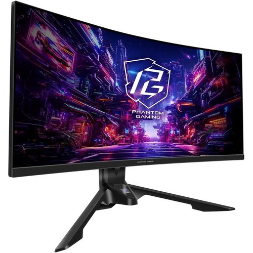 ASROCK PHANTOM GAMING 34″ CURVO (90LXA0J0-A0U1A0V) – WQHD ULTRAWIDE, PANEL VA 1500R, 180 HZ, 1 MS MPRT, HDR400, FREESYNC, ALTAVOCES INTEGRADOS, RGB, WI-FI